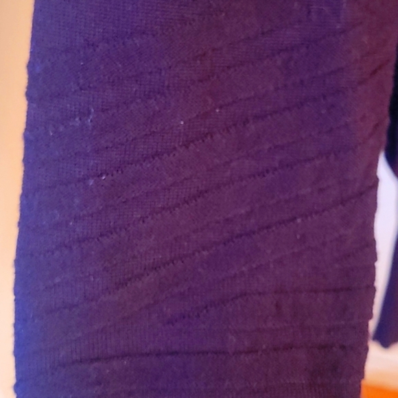 Belstaff New Wool Dark Purple Knit Sweater - Picture 7 of 11